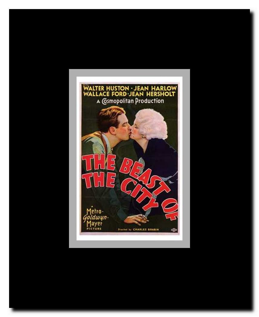 The Beast of the City Framed Movie Poster