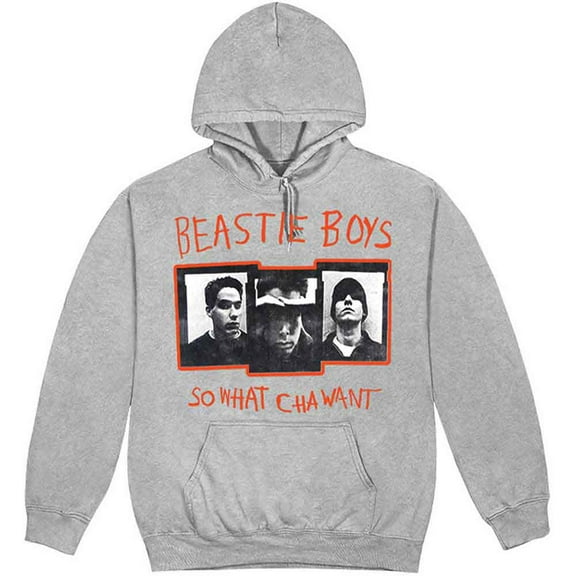 The Beastie Boys Unisex Pullover Hoodie Sweatshirt So What Cha Want (Large)