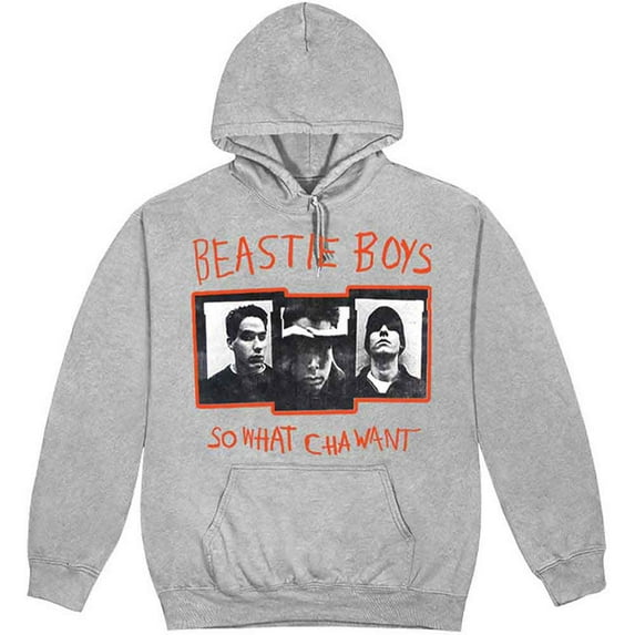 The Beastie Boys Unisex Pullover Hoodie Sweatshirt So What Cha Want (Small)