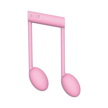 The Beat Remote Note G-Spot Vibrator with Remote Control, Pink