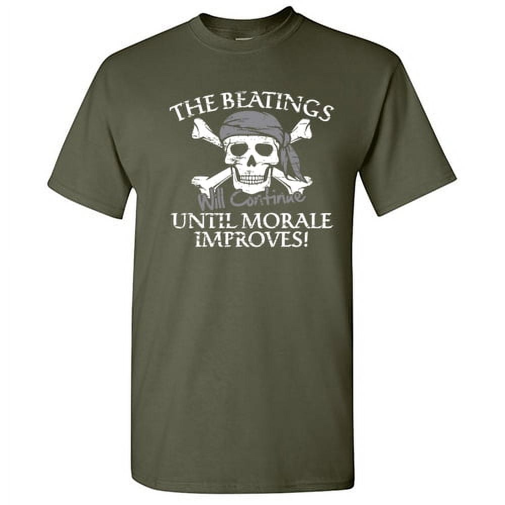 The Beatings Will Continue Until Morale Improves Shirt Gift The Beatings Will Continue Until Morale Improves Shirt Gift