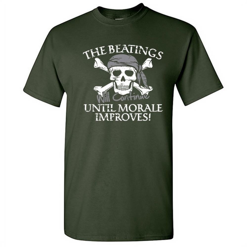 The Beatings Will Continue Until Morale Improves Shirt Gift The Beatings Will Continue Until Morale Improves Shirt Gift