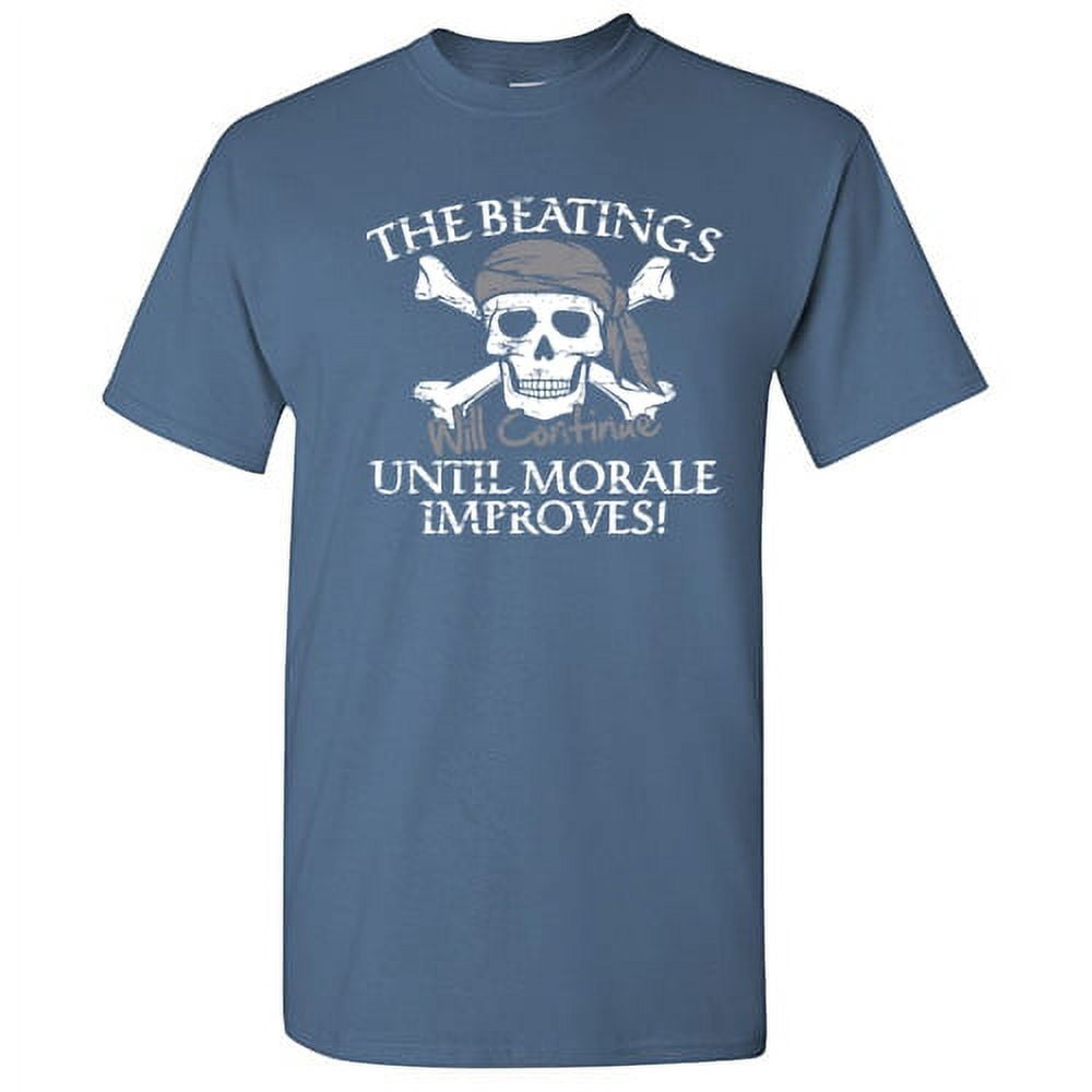 The Beatings Will Continue Until Morale Improves Shirt Gift The Beatings Will Continue Until Morale Improves Shirt Gift
