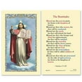 thumbnail image 1 of The Beatitudes Laminated Holy Card - 25/pk, 1 of 1