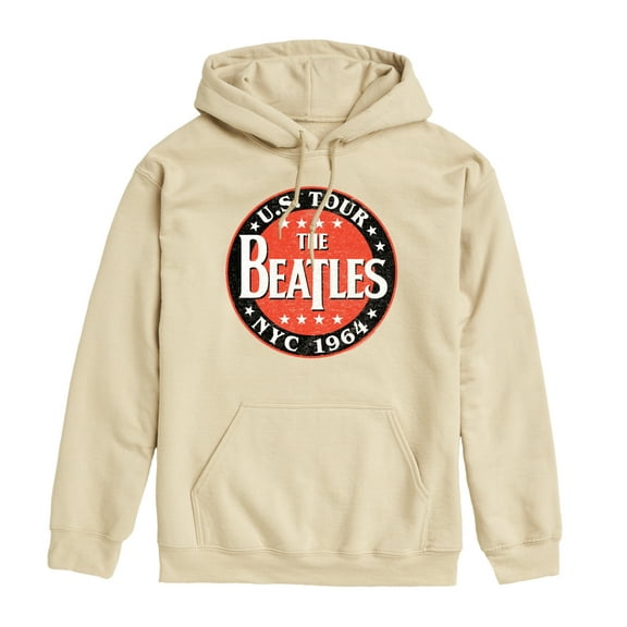 The Beatles - 1964 USA Tour - Men's Pullover Fleece Hoodie