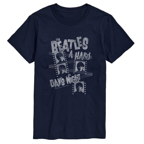 The Beatles - A Hard Day's Night Film Strips Short Sleeve Graphic T-Shirt