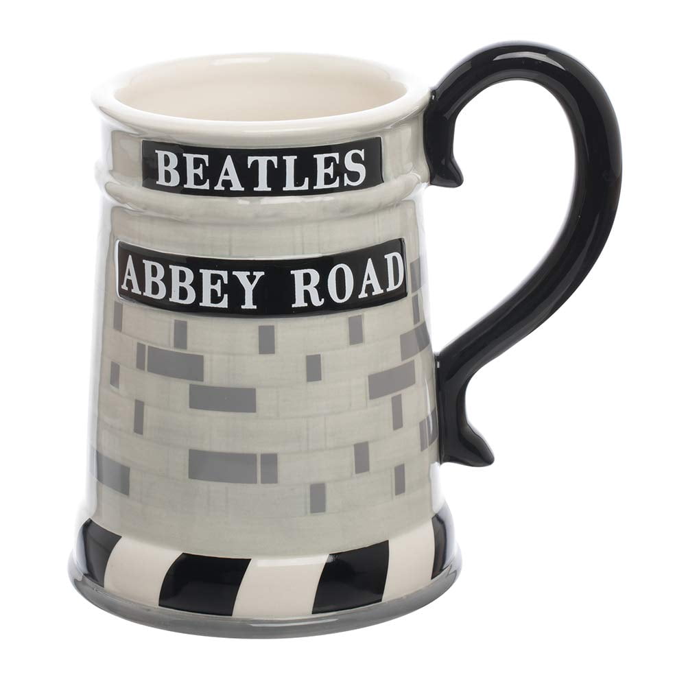 The Beatles Abbey Road 20 oz. Sculpted Ceramic Mug - Walmart.com