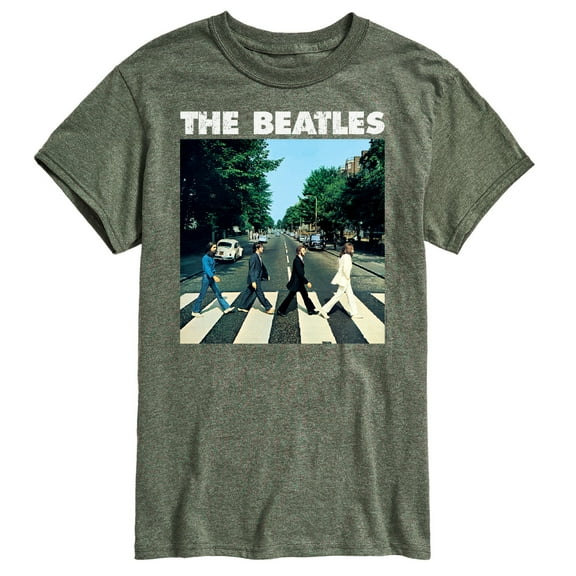 The Beatles - Abbey Road Classic Image - Men's Short Sleeve Graphic T-Shirt