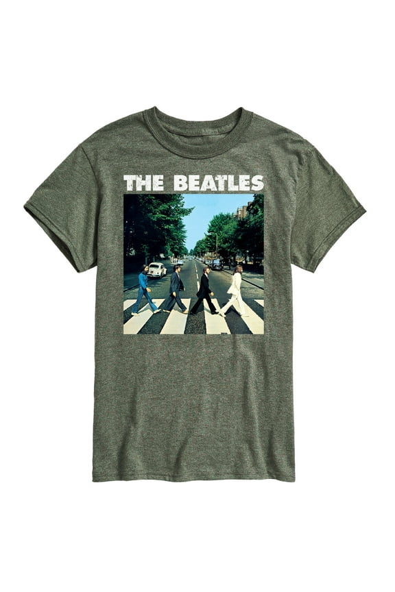 - Abbey Road Classic Image - Men's Short Sleeve Graphic T-Shirt