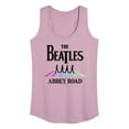 thumbnail image 1 of The Beatles - Abbey Road Colorful - Women's Racerback Tank, 1 of 6