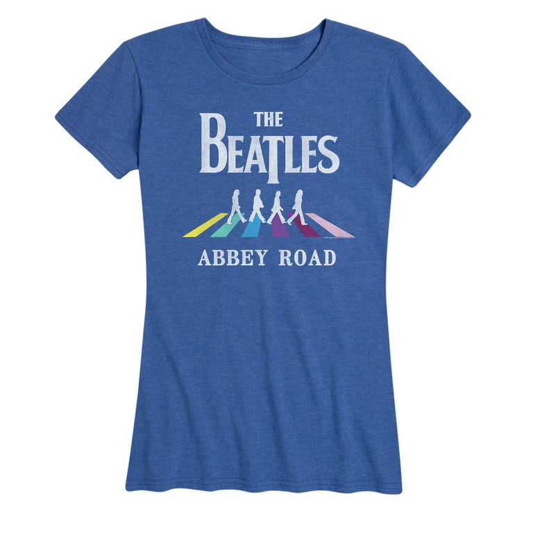 The Beatles Abbey Road Colors Women's Short Sleeve Graphic T
