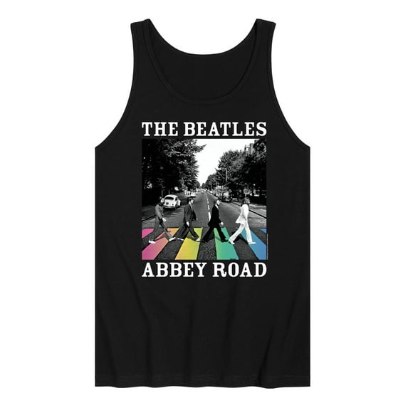 The Beatles - Abbey Road Rainbow Crosswalk -Men's Tank Top