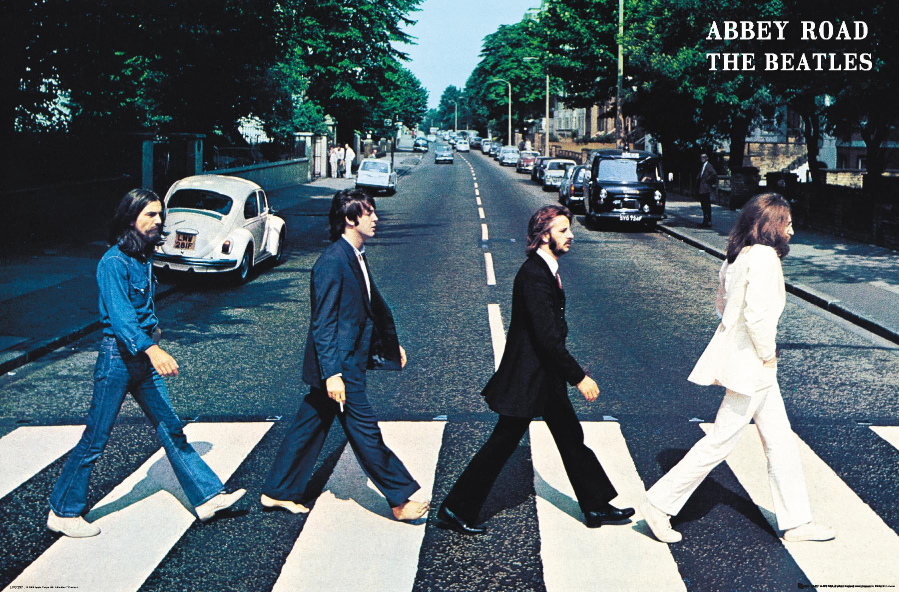 The Beatles - Abbey Road Wall Poster, 22.375 x 34 