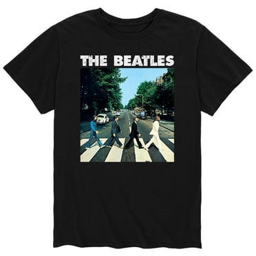 The Beatles - Abbey Road White Logo - Men's Short Sleeve Graphic T-Shirt