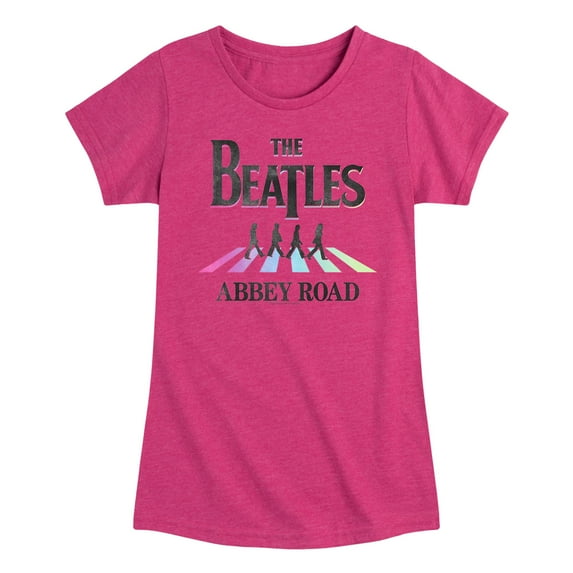 The Beatles - Abbey Road in Colors - Girls Toddler And Youth Short Sleeve Graphic T-Shirt