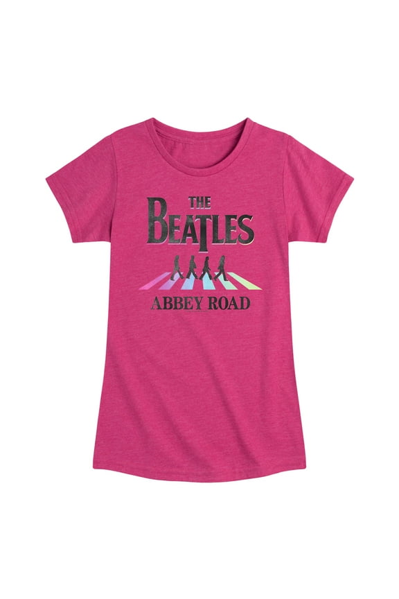 - Abbey Road in Colors - Girls Toddler And Youth Short Sleeve Graphic T-Shirt