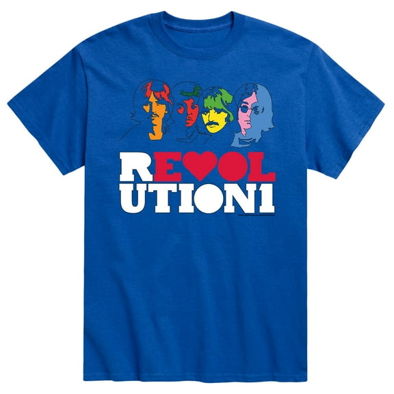 The Beatles - Abstract Revolution - Men's Short Sleeve Graphic T-Shirt