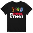 thumbnail image 1 of The Beatles - Revolution Member Faces Men's Short Sleeve Graphic T-Shirt, 1 of 6