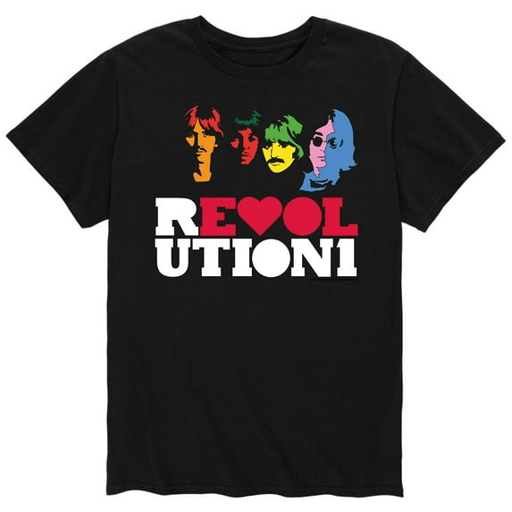 The Beatles - Abstract Revolution - Men's Short Sleeve Graphic T-Shirt