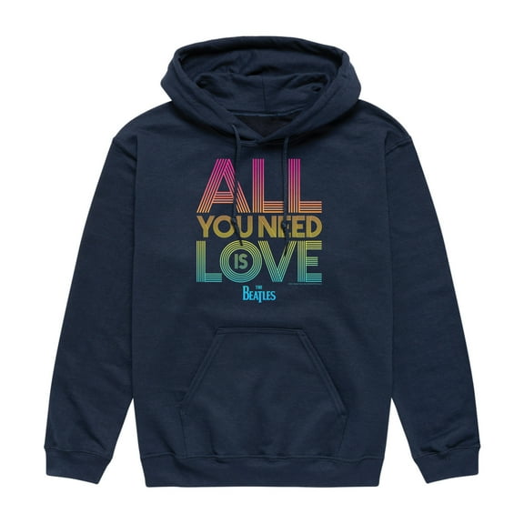 The Beatles - All You Need Is Love - Men's Pullover Fleece Hoodie