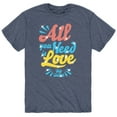 thumbnail image 1 of The Beatles - All You Need Is Love - Men's Short Sleeve Graphic T-Shirt, 1 of 6