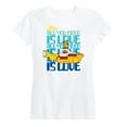 thumbnail image 1 of The Beatles - All You Need Is Love - Women's Short Sleeve Graphic T-Shirt, 1 of 6
