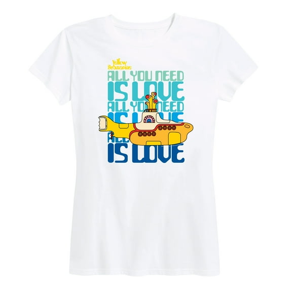 The Beatles - All You Need Is Love - Women's Short Sleeve Graphic T-Shirt