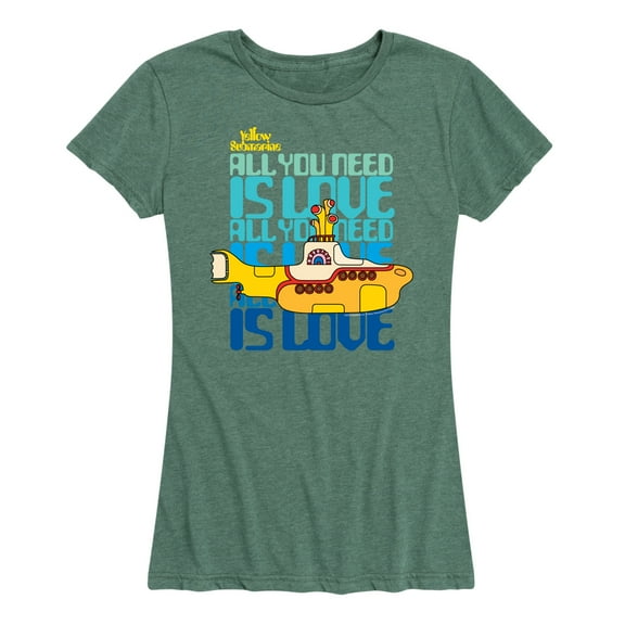 The Beatles - All You Need Is Love - Women's Short Sleeve Graphic T-Shirt