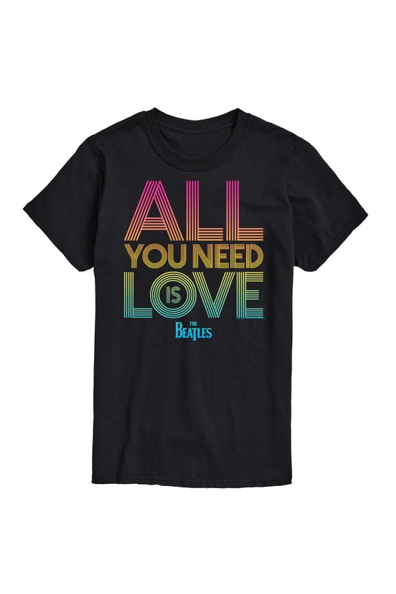 - All You Need - Men's Short Sleeve Graphic T-Shirt