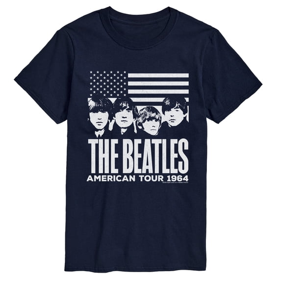 The Beatles - American Tour 1964 - Men's Short Sleeve Graphic T-Shirt