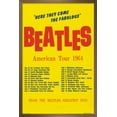 thumbnail image 1 of The Beatles - American Tour 1964 Wall Poster, 22.375" x 34", Framed, 1 of 6