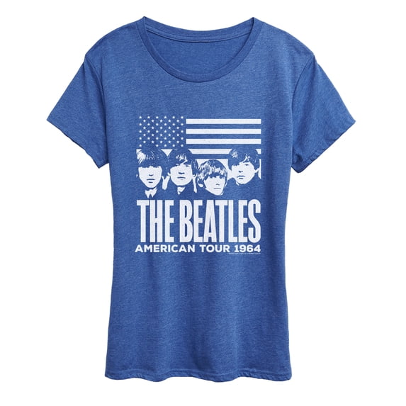 The Beatles - American Tour 1964 - Women's Short Sleeve Graphic T-Shirt
