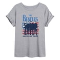 thumbnail image 1 of The Beatles - American Tour - Juniors Oversized Graphic T-Shirt, 1 of 6