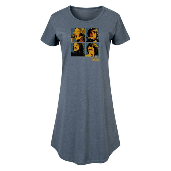 The Beatles - Band Member Blocks - Women's Any Way Dress