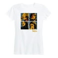 thumbnail image 1 of The Beatles - Band Members Blocks - Women's Short Sleeve Graphic T-Shirt, 1 of 6