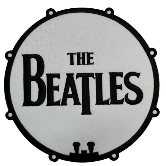 The Beatles Bass Drum Logo Oversized Patch