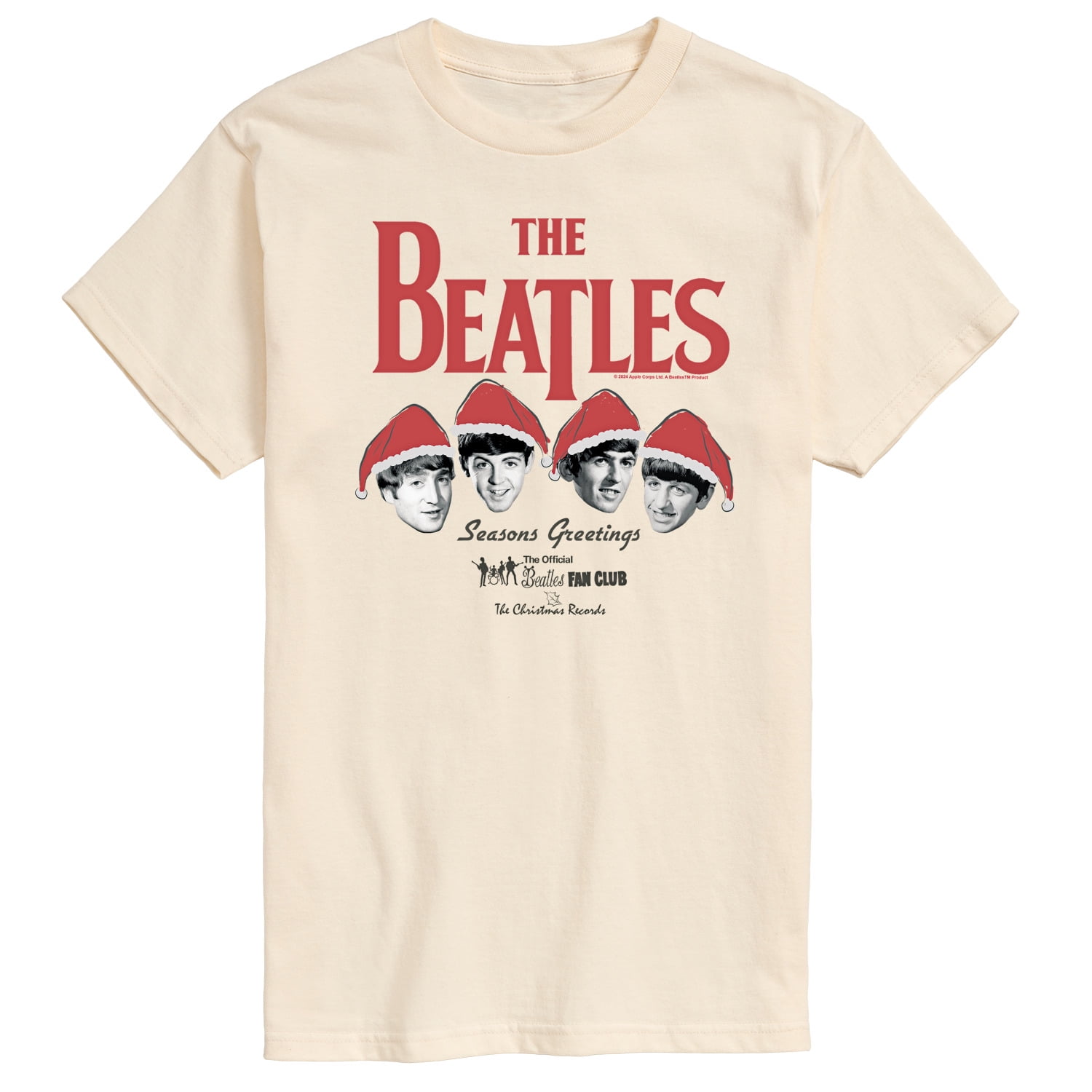希少 THE BEATLES Tシャツ Lサイズ The Beatles - Beatles Christmas - Men's Short Sleeve Graphic T