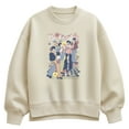 thumbnail image 1 of The Beatles - Beatles Yellow - Ladies Oversized Fleece Crew Sweatshirt Sweatshirt, 1 of 4