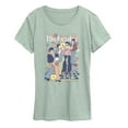 thumbnail image 1 of The Beatles - Groovy - Women's Short Sleeve Graphic T-Shirt, 1 of 4