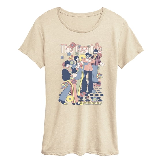 The Beatles - Beatles Yellow - Women's Short Sleeve Graphic T-Shirt