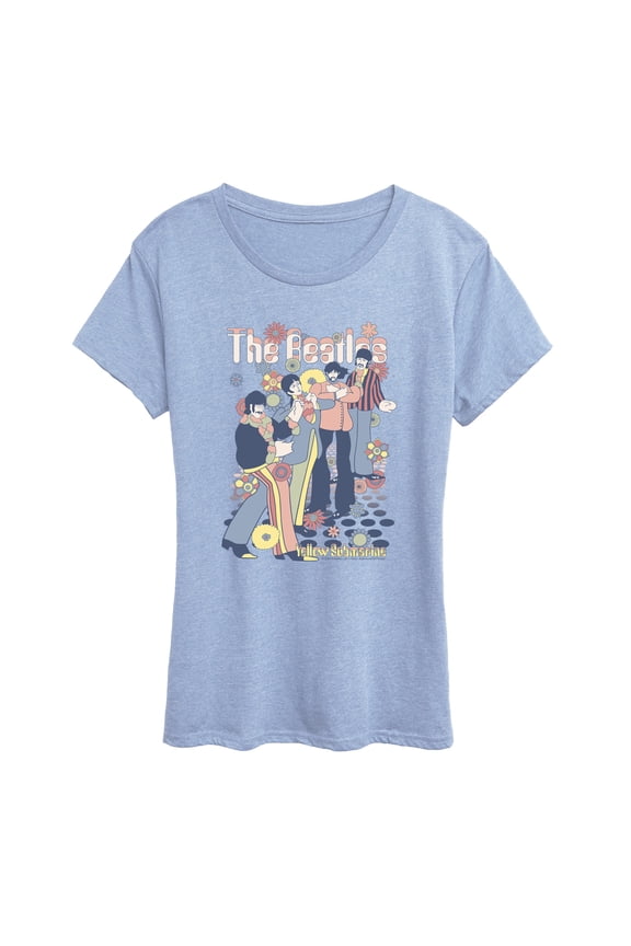 - Beatles Yellow - Women's Short Sleeve Graphic T-Shirt
