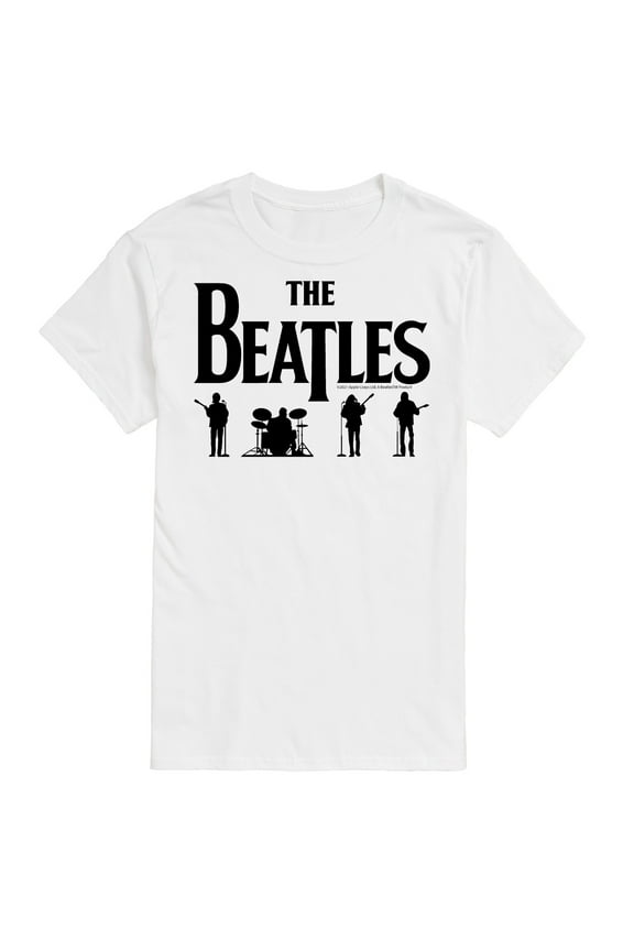 - Black Band Silhouettes - Men's Short Sleeve Graphic T-Shirt