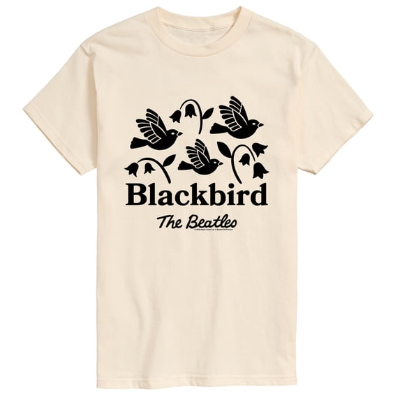 The Beatles - Blackbird Men's Short Sleeve Graphic T-Shirt