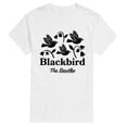 thumbnail image 1 of The Beatles - Blackbird Men's Short Sleeve Graphic T-Shirt, 1 of 6