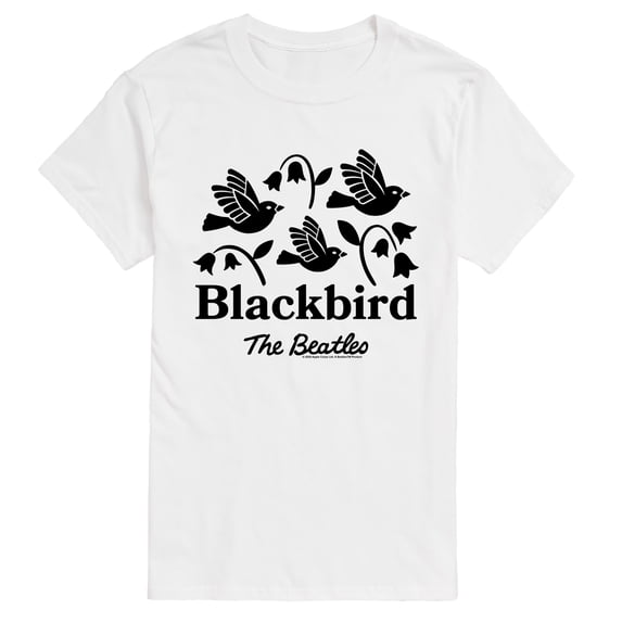 The Beatles - Blackbird Men's Short Sleeve Graphic T-Shirt