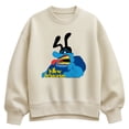 thumbnail image 1 of The Beatles - Blue Meanie - Ladies Oversized Fleece Crew Sweatshirt Sweatshirt, 1 of 4