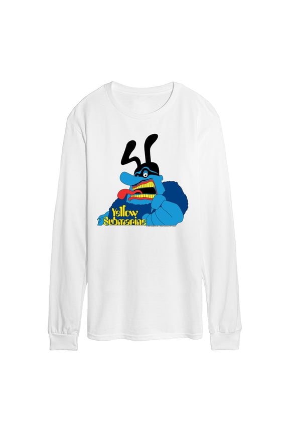 - Blue Meanie - Men's Long Sleeve Graphic T-Shirt