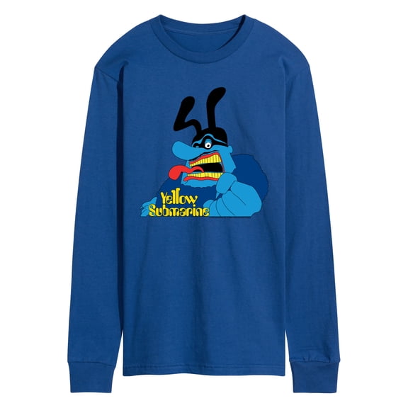 The Beatles - Blue Meanie - Men's Long Sleeve Graphic T-Shirt