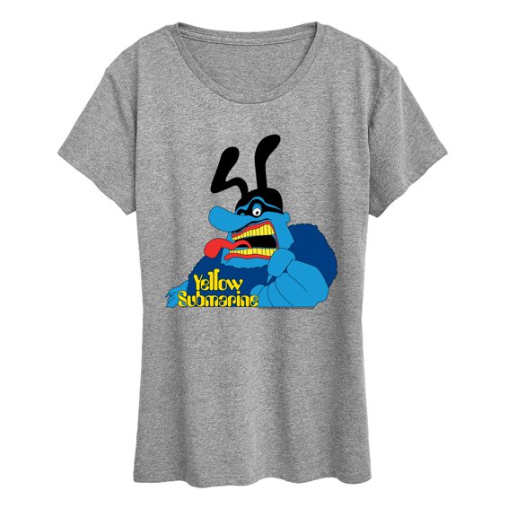 The Beatles - Blue Meanie - Women's Short Sleeve Graphic T-Shirt
