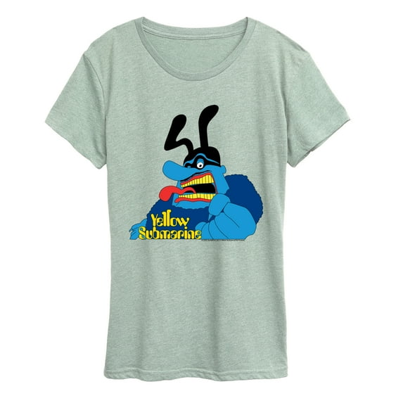 The Beatles - Blue Meanie - Women's Short Sleeve Graphic T-Shirt